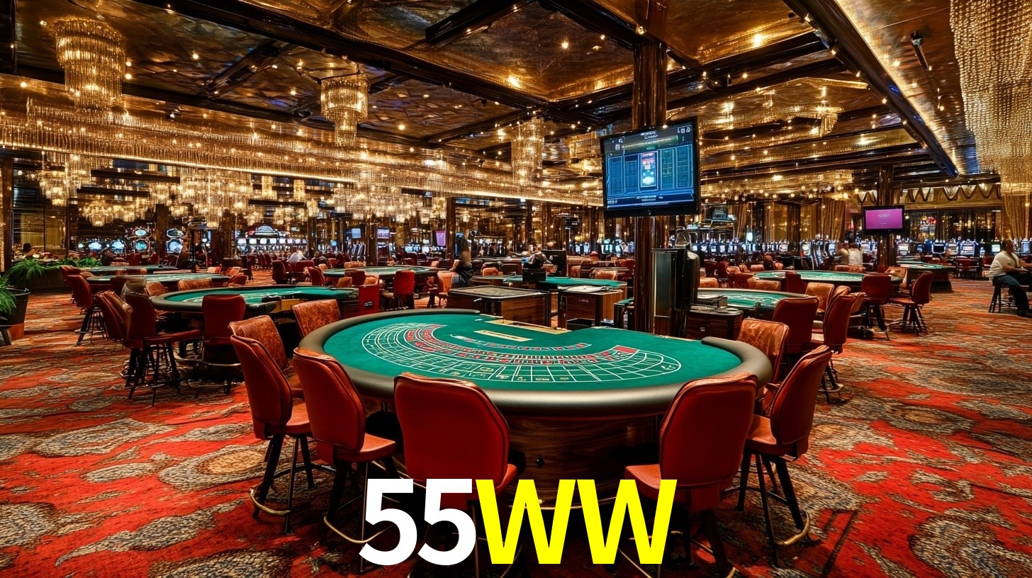 Sinta a adrenalina dos jogos de cassino com 55WW